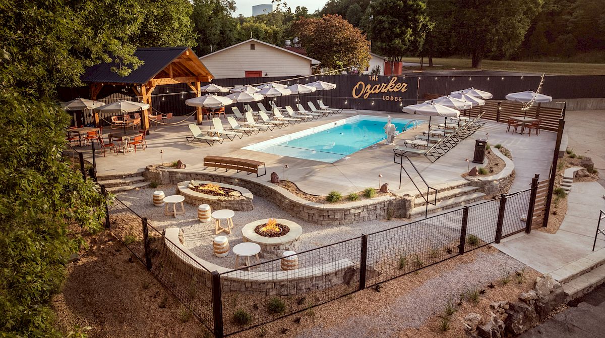 Outdoor Pool Amenities